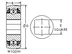 Bearing WSQ210-102 images