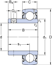 Bearing YAT 204-012 images