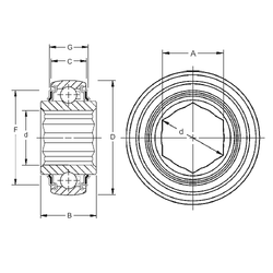 Bearing W210PPB7 images