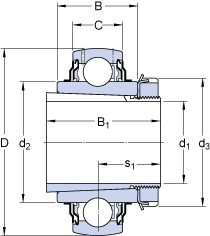 Bearing YSA 205-2FK + H 2305 images