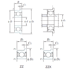 Bearing WMLF1506ZZ images