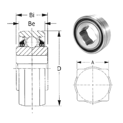 Bearing W211PPB6 images