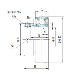 Bearing U006+ER images