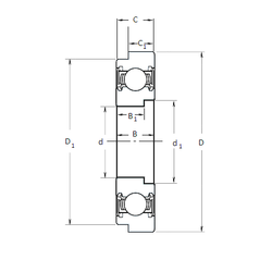 Bearing TM-SX06C45LHXLH1CS18PX1/L588 images