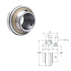 Bearing UCX17-55 images