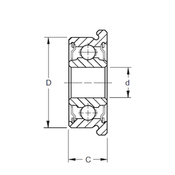 Bearing SF605-2RS images