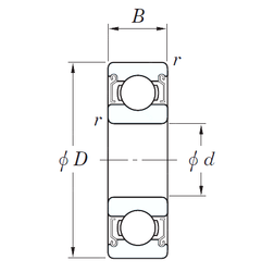 Bearing SV 626 ZZST images