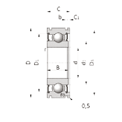 Bearing SX06B81LLUANPX1V images