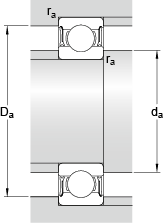 Bearing W 63805-2RZ images