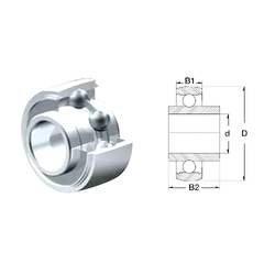 Bearing SUC206 images