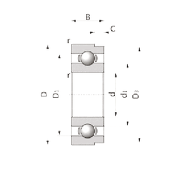 Bearing 3TM-SX06C62CS44 images