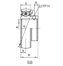 Bearing SB202 images