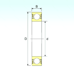 Bearing 61807-2RZ images