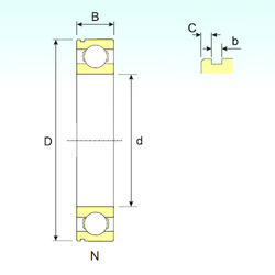 Bearing 6207 N images