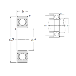 Bearing 6018LLB images