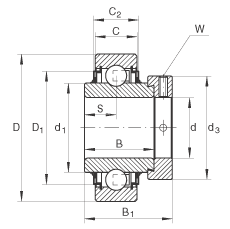 Bearing E25-KLL images