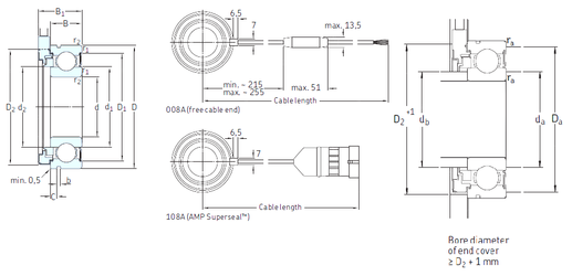 Bearing BMO-6206/064S2/UA008A images