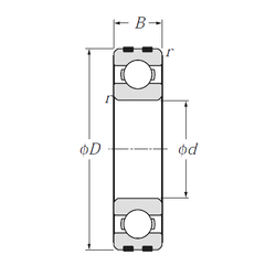 Bearing 6307NY-9C3 images