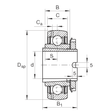 Bearing GSH20-2RSR-B images