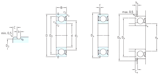 Bearing 6310-2ZNR images