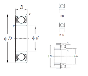 Bearing 60/22-2RD images