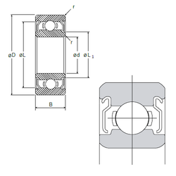 Bearing L-1470KK images