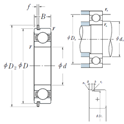 Bearing 6007NR images