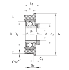 Bearing CRB25/83 images