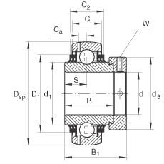 Bearing GE25-KTT-B images