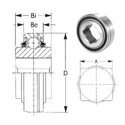 Bearing GW211PPB17 images