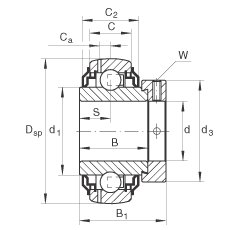 Bearing GE30-KRR-B-2C images