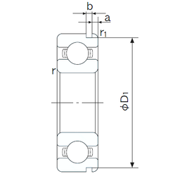 Bearing 6003N images