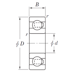 Bearing 3NC6006HT4 GF images