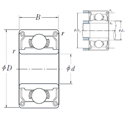 Bearing R188ZZ images