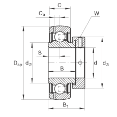 Bearing GRAE60-NPP-B-FA125.5 images