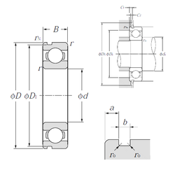 Bearing 6024N images