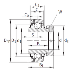 Bearing GE90-KRR-B-FA164 images