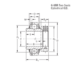 Bearing G1107KRR images