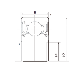 Bearing 6005-2NKE9 images