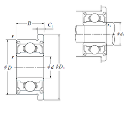 Bearing F627ZZ images