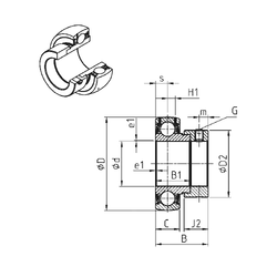 Bearing ES207-23 images