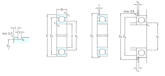 Bearing 6210N images