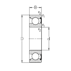 Bearing 6219-RSR images