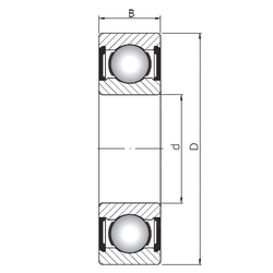 Bearing 16001 ZZ images