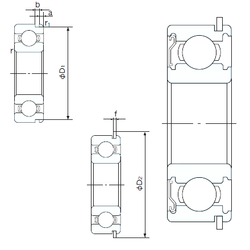 Bearing 6010ZENR images