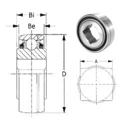 Bearing GW209PPB5 images