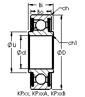 Bearing KP16A images