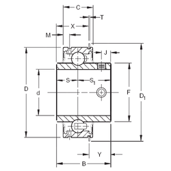 Bearing ER27 images