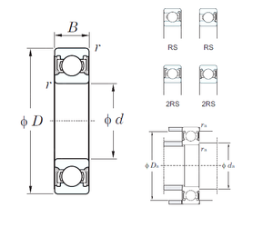 Bearing 6216-2RS images