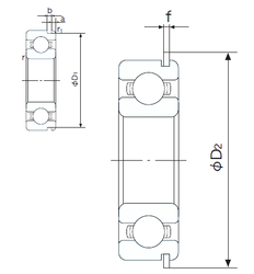 Bearing 6007NR images